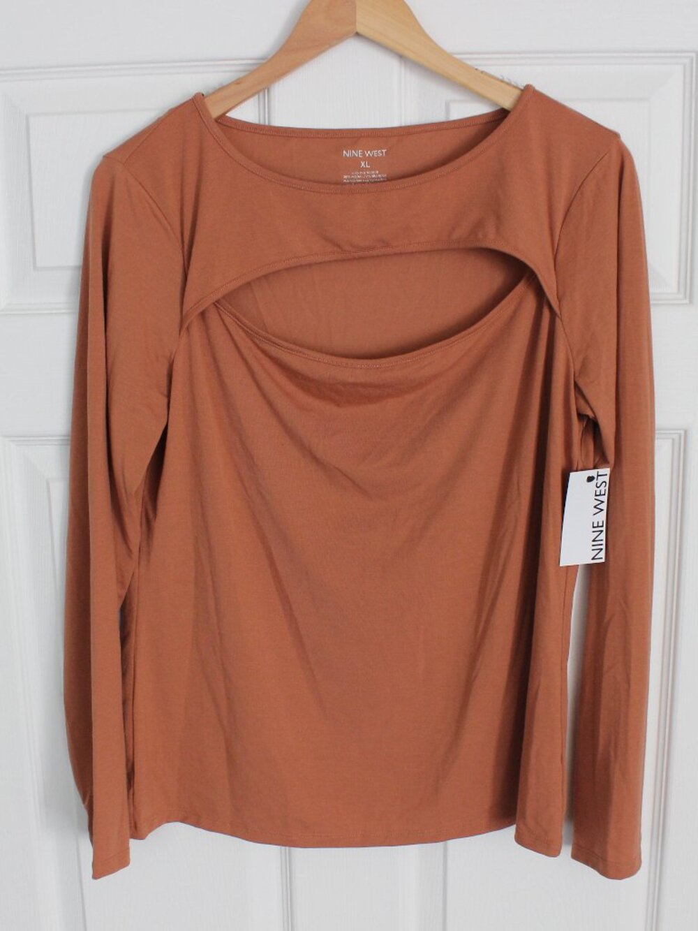 Nine West Cutout Top